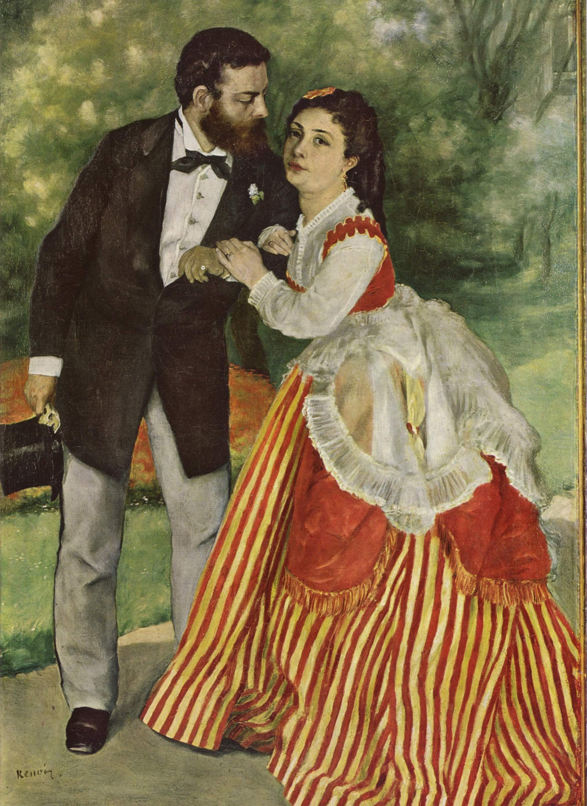Portrait of the couple Sisley 1868